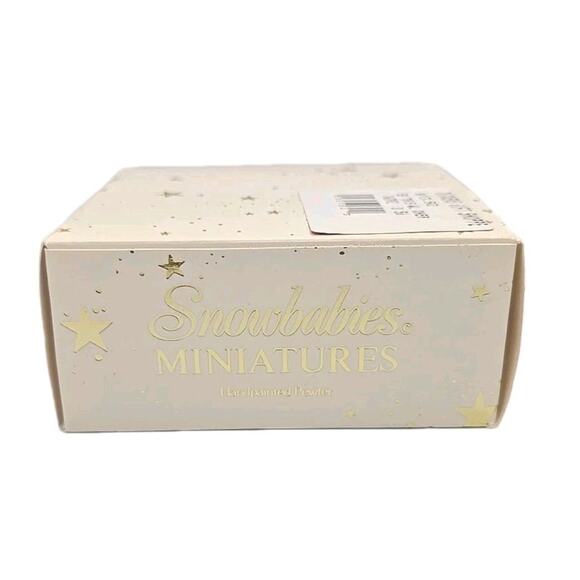 Vtg Snowbabies Dept. 56 This Will Cheer You Up Pewter Miniatures 7639-2 U311 - Picture 11 of 12